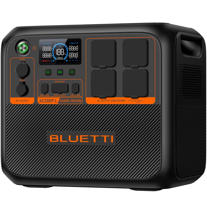 Зарядна станція Bluetti AC200PL, 2400 Вт, 2304 Вт/год