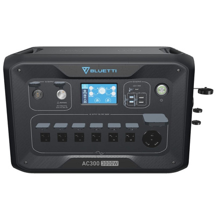 Зарядна станція Bluetti  AC300+2xB300, 3000 Вт, 6144 Вт*год (електростанція для дому, ДЖБ, UPS)Зарядна станція Bluetti  AC300+2xB300, 3000 Вт, 6144 Вт*год (електростанція для дому, ДЖБ, UPS)[image_num]