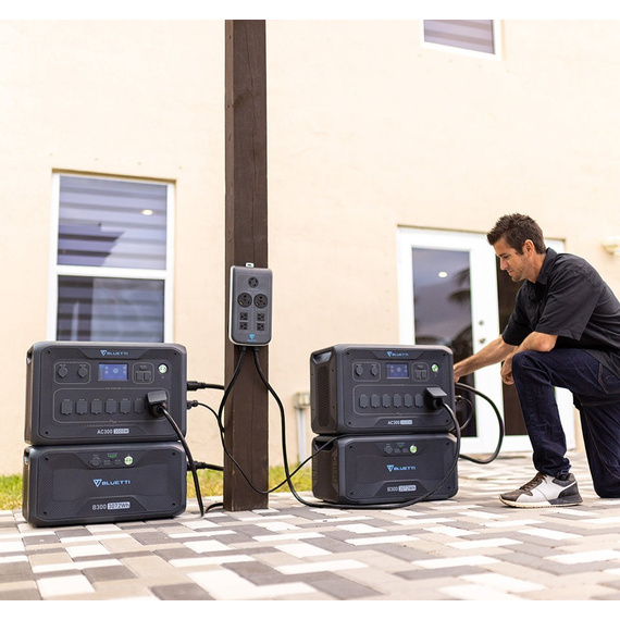 Зарядная станция Bluetti AC300+B300, 3000 Вт, 3072 Вт*ч (электростанция для дома, ИБП, UPS)Зарядная станция Bluetti AC300+B300, 3000 Вт, 3072 Вт*ч (электростанция для дома, ИБП, UPS)[image_num]