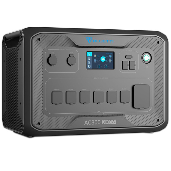 Зарядная станция Bluetti AC300+B300, 3000 Вт, 3072 Вт*ч (электростанция для дома, ИБП, UPS)Зарядная станция Bluetti AC300+B300, 3000 Вт, 3072 Вт*ч (электростанция для дома, ИБП, UPS)[image_num]