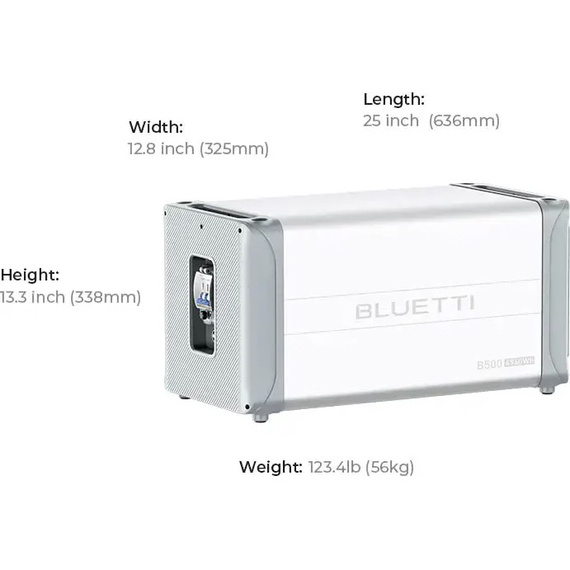 Система резервного энергообеспечения Bluetti EP600 + 2xB500, 6000 Вт, 9920 Вт*чСистема резервного энергообеспечения Bluetti EP600 + 2xB500, 6000 Вт, 9920 Вт*ч[image_num]